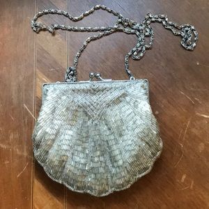 Intricate beaded purse